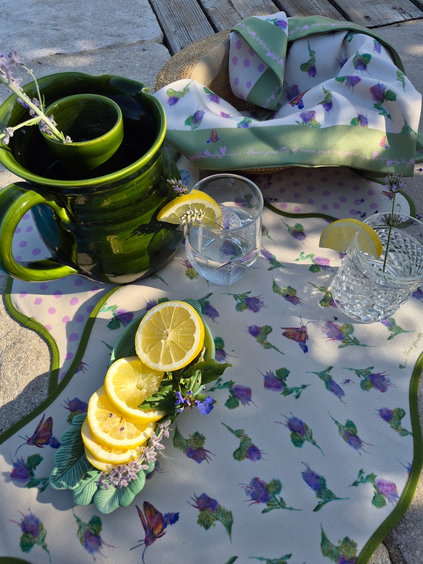 Set de table Rendez-vous - forme organique