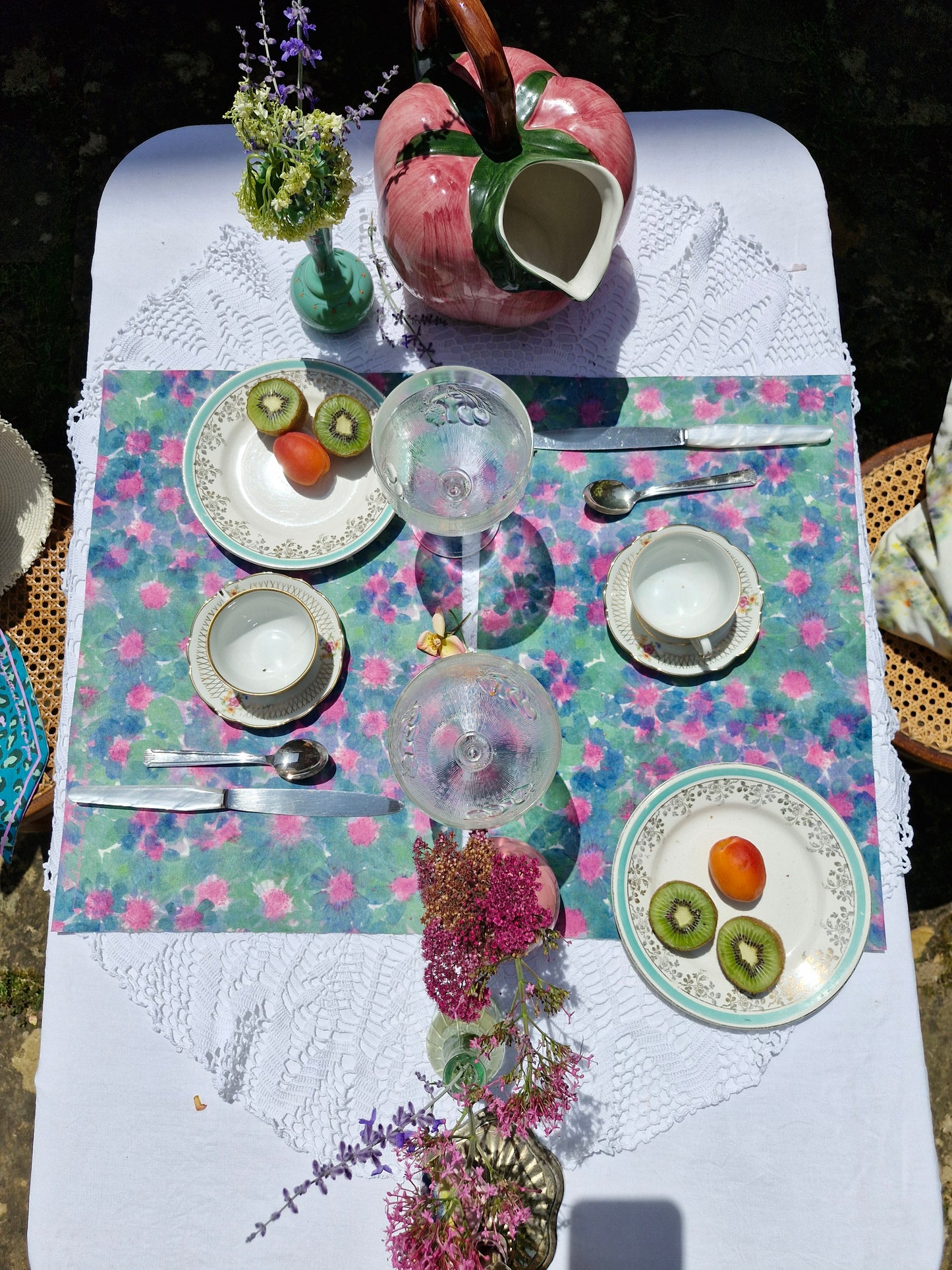 Set de table Céleste / Léopard