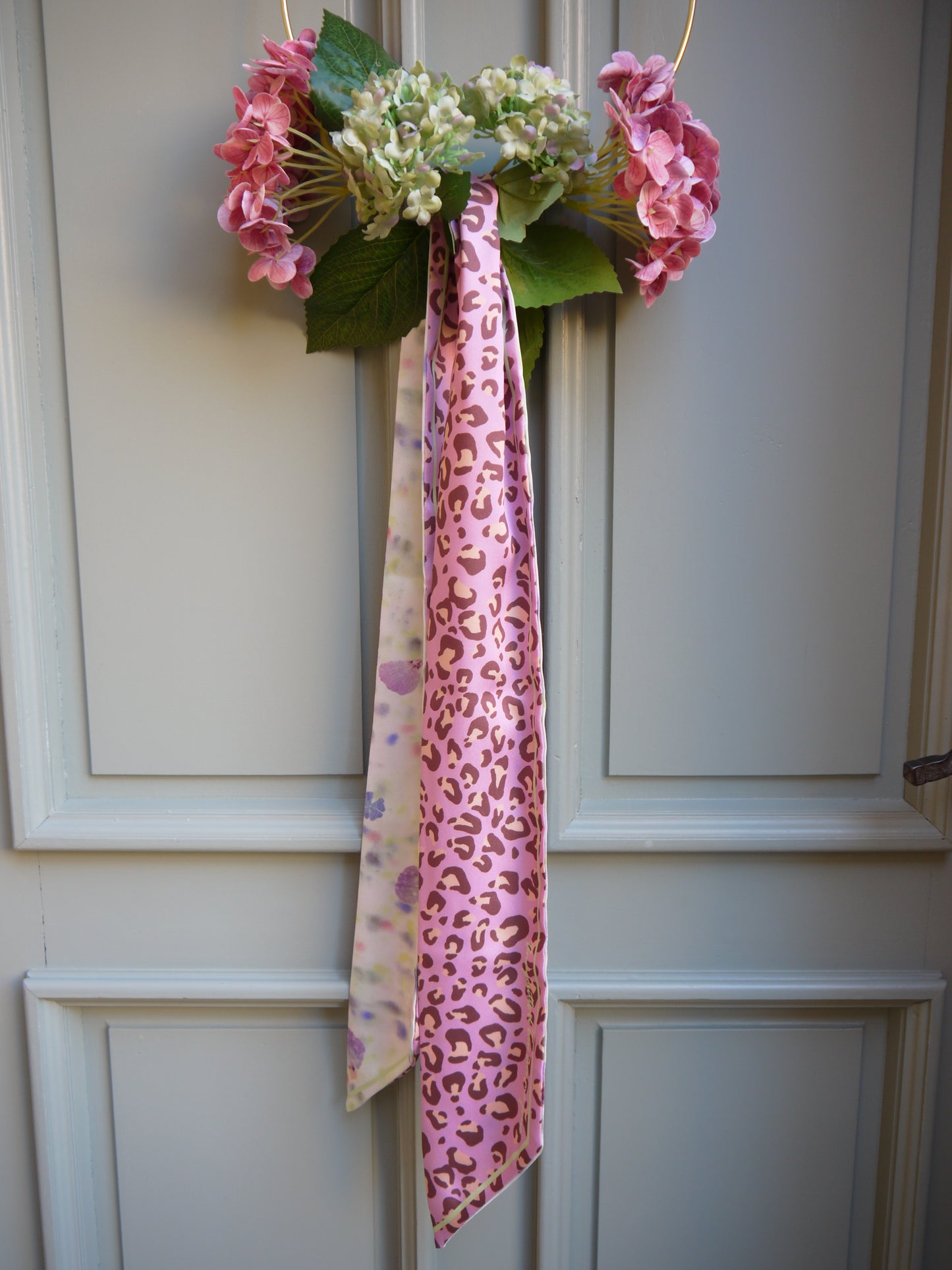 Bandeau Jardin Pastel / Léopard