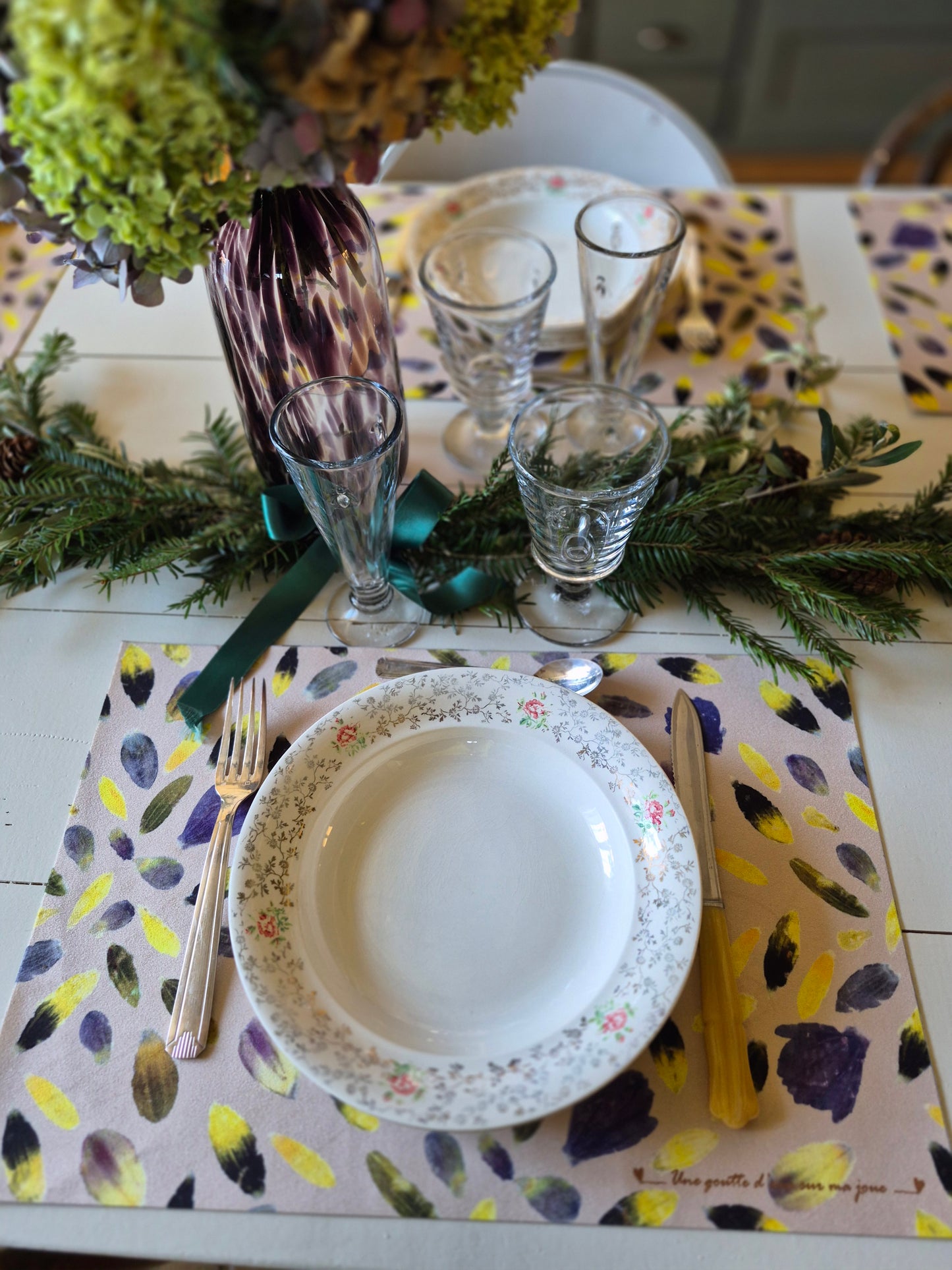 Set de table Plume d’hiver