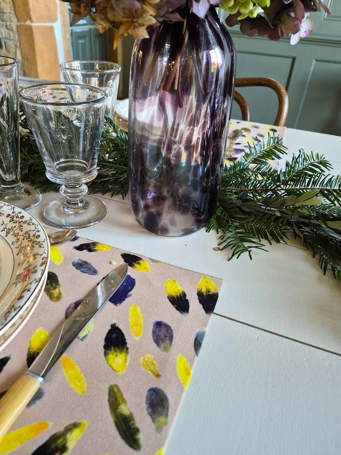 Set de table Plume d’hiver