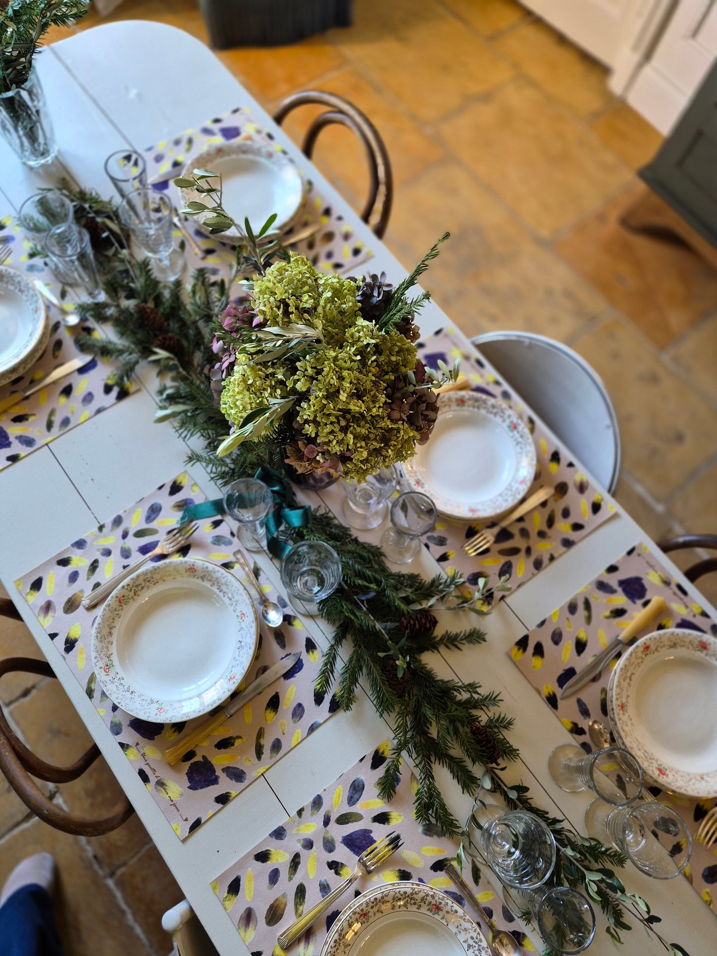 Set de table Plume d’hiver