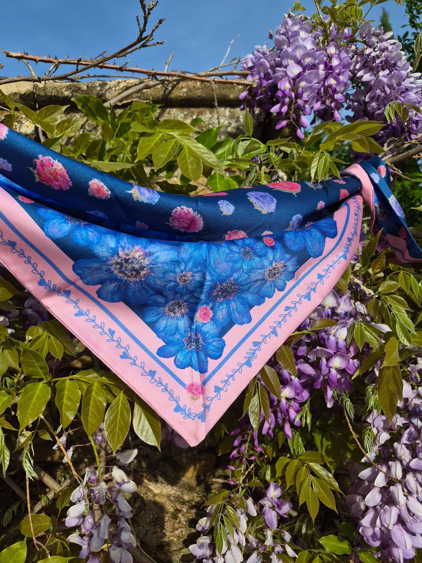Triangle Azure Bloom