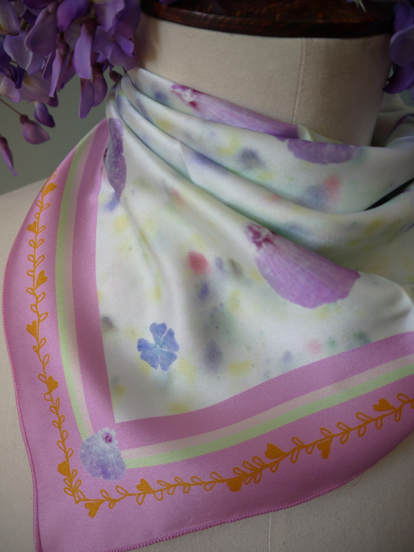 Carré "Jardin Pastel"