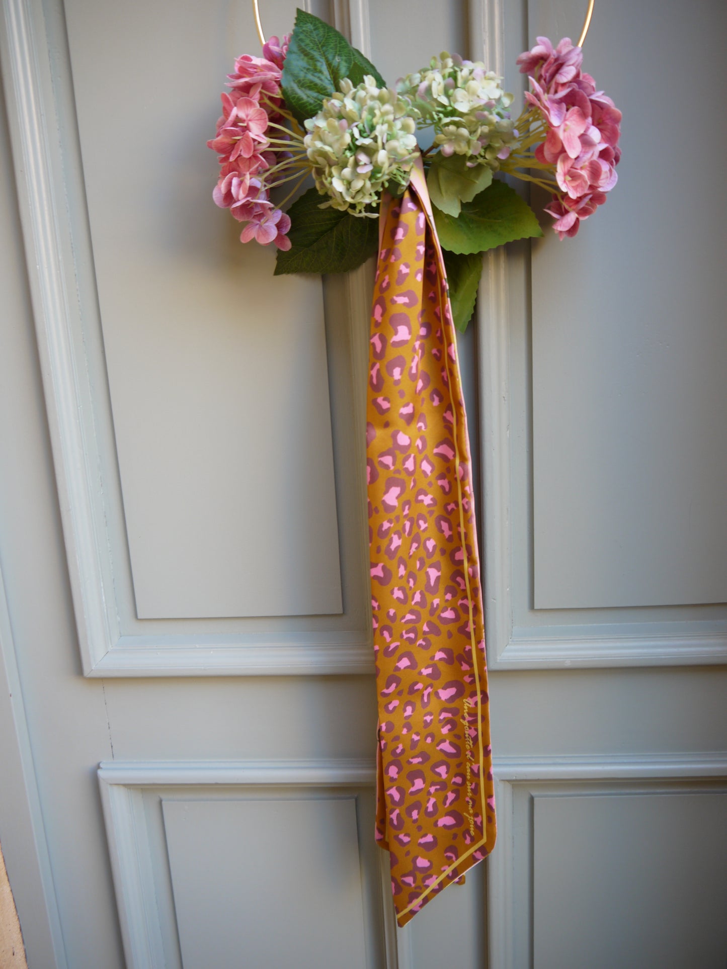 Bandeau Golden Bloom - Léopard