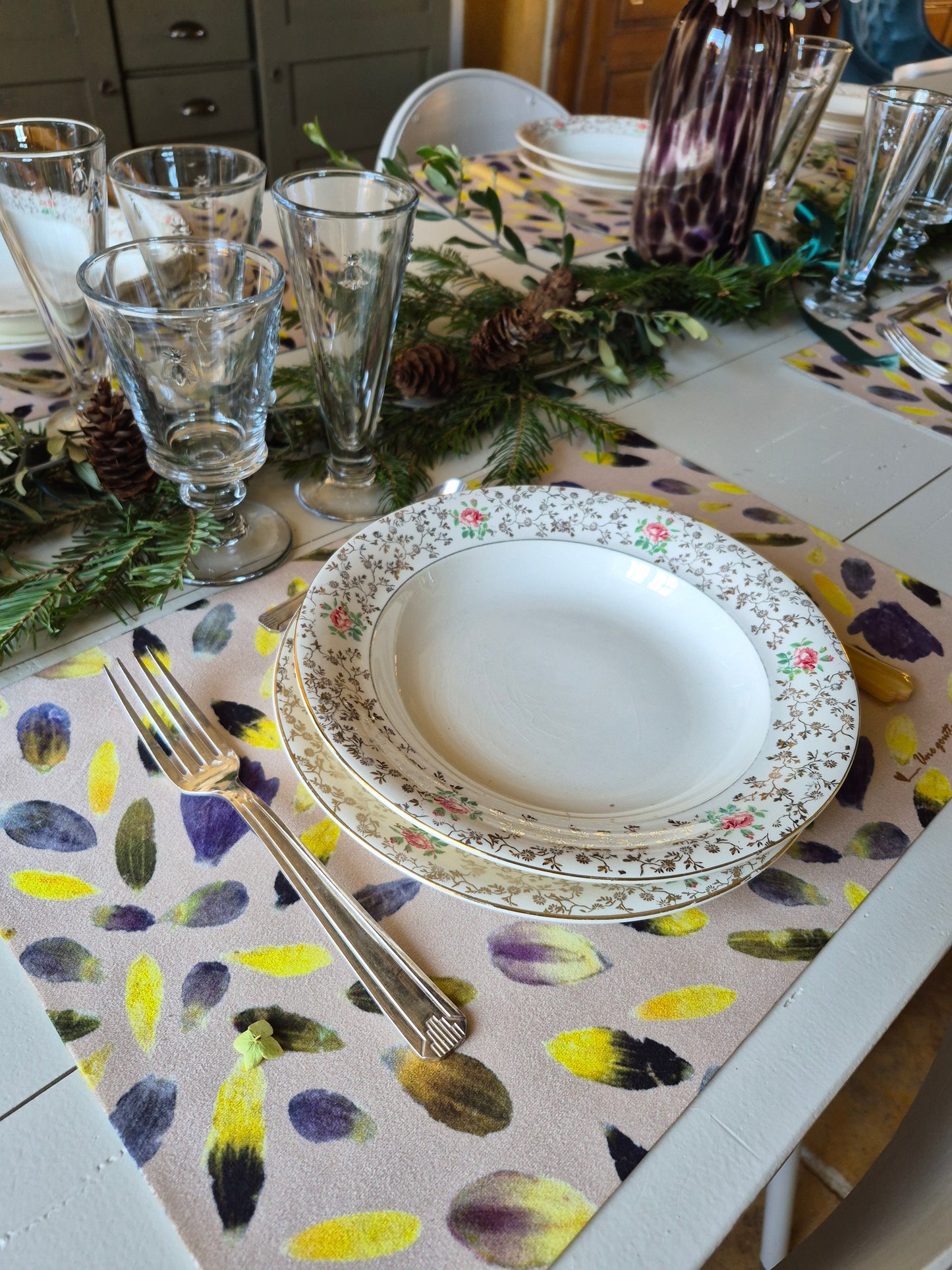 Set de table Plume d’hiver