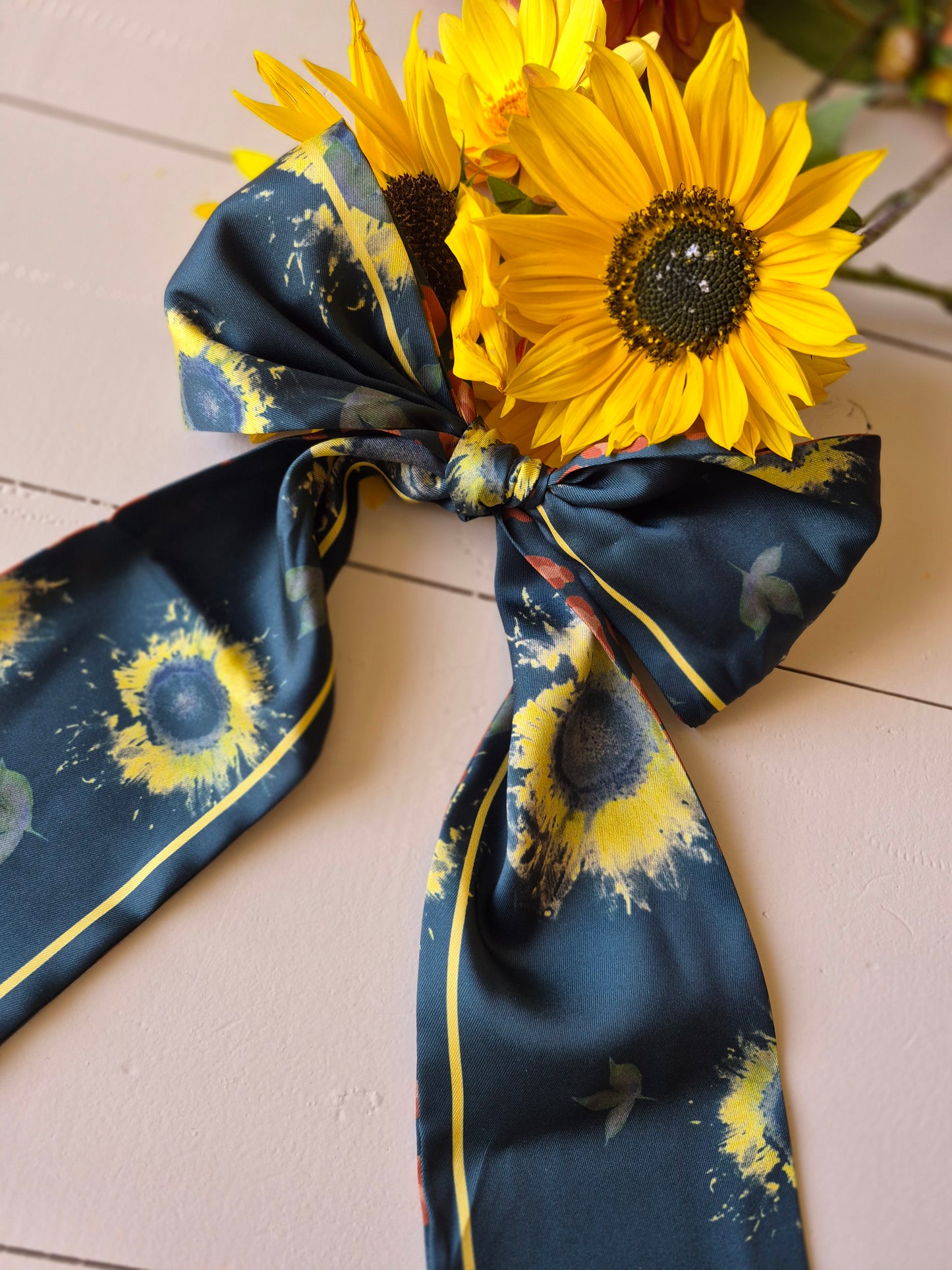 Bandeau " Golden Bloom - Léopard"