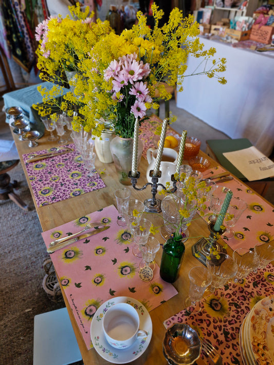 Set de table Golden Bloom