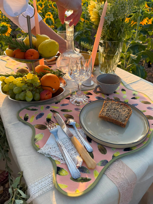 Set de table Plume  - forme organique