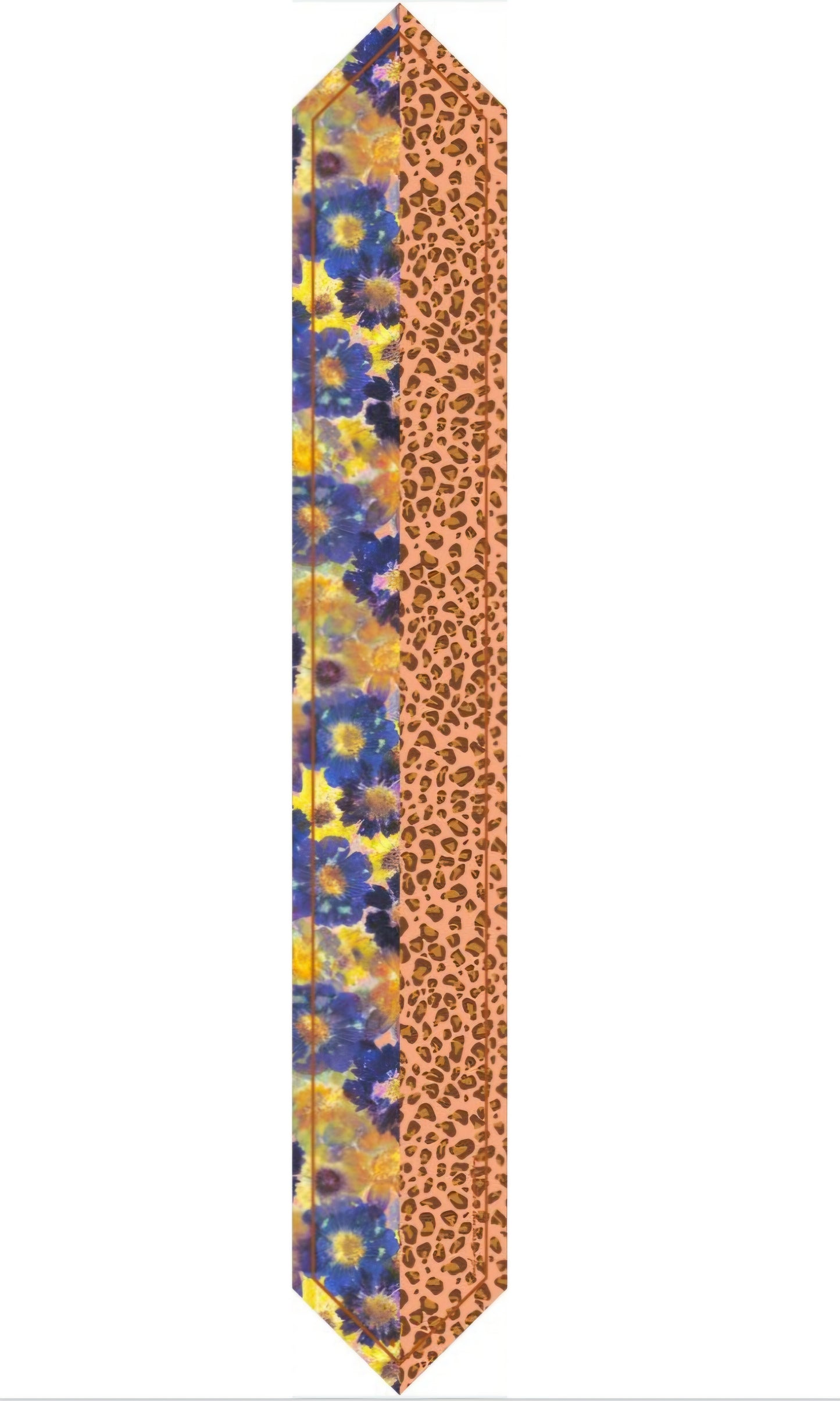 Bandeau " Bouquet d'automne noisette - Léopard"