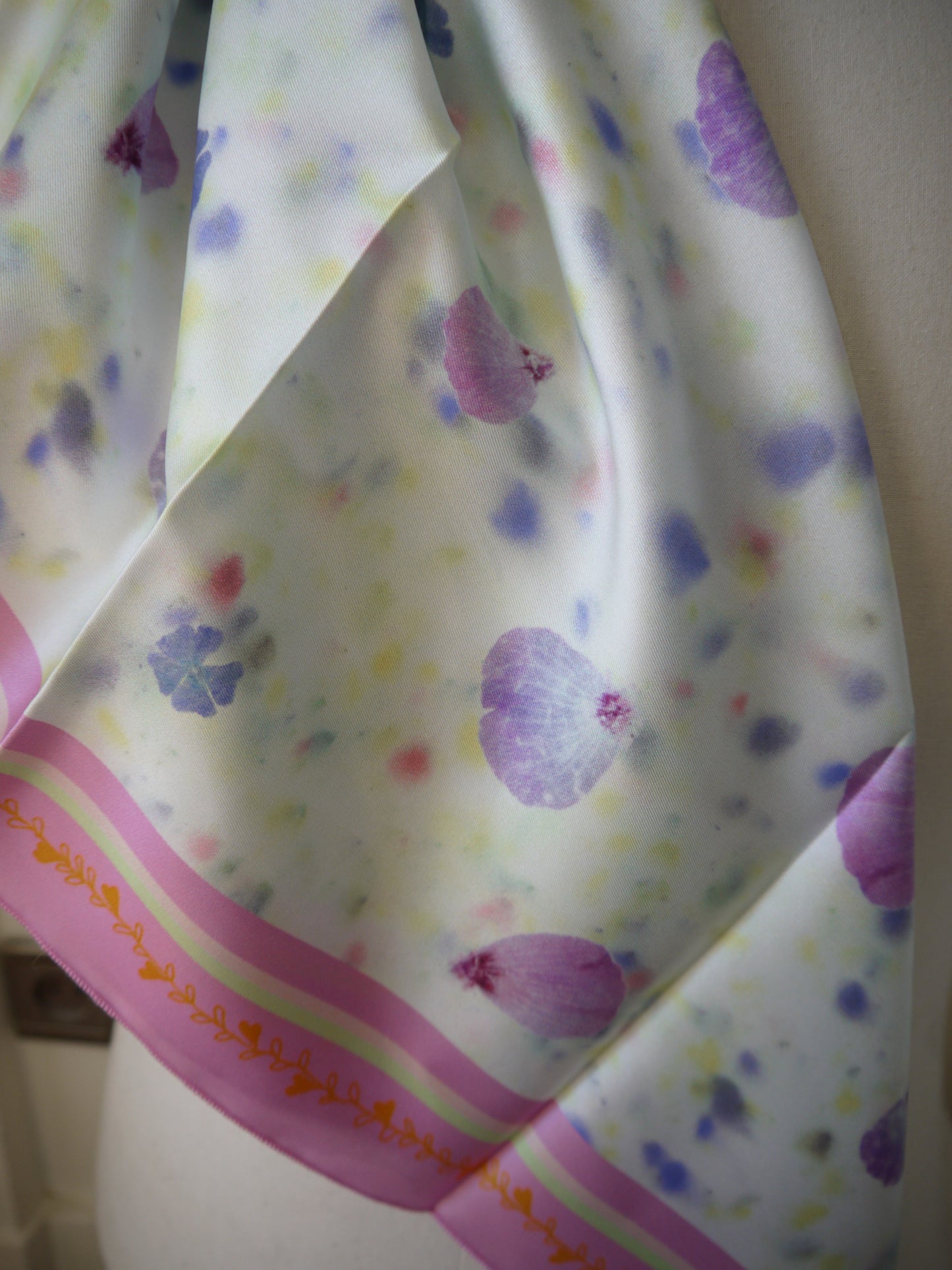 Carré "Jardin Pastel"