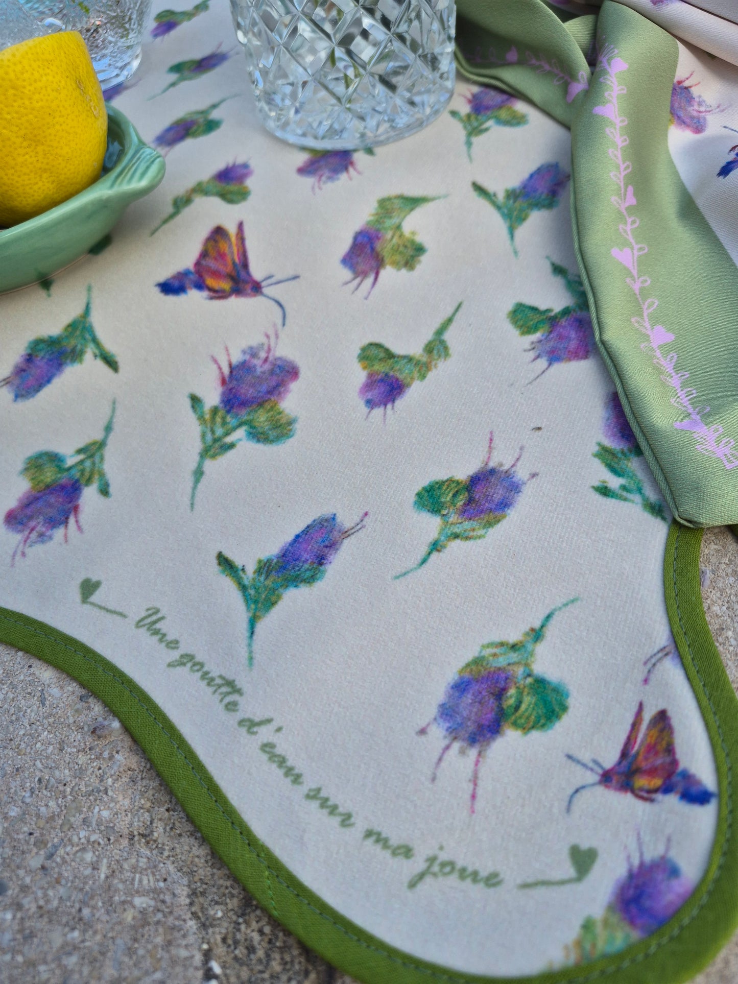 Set de table Rendez-vous  - forme organique