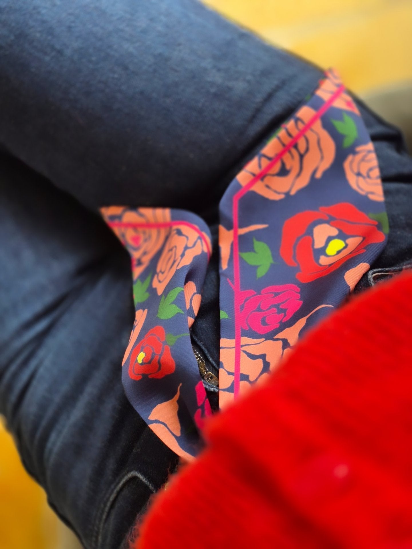 Bandeau " Rose Arty marine - Léopard"